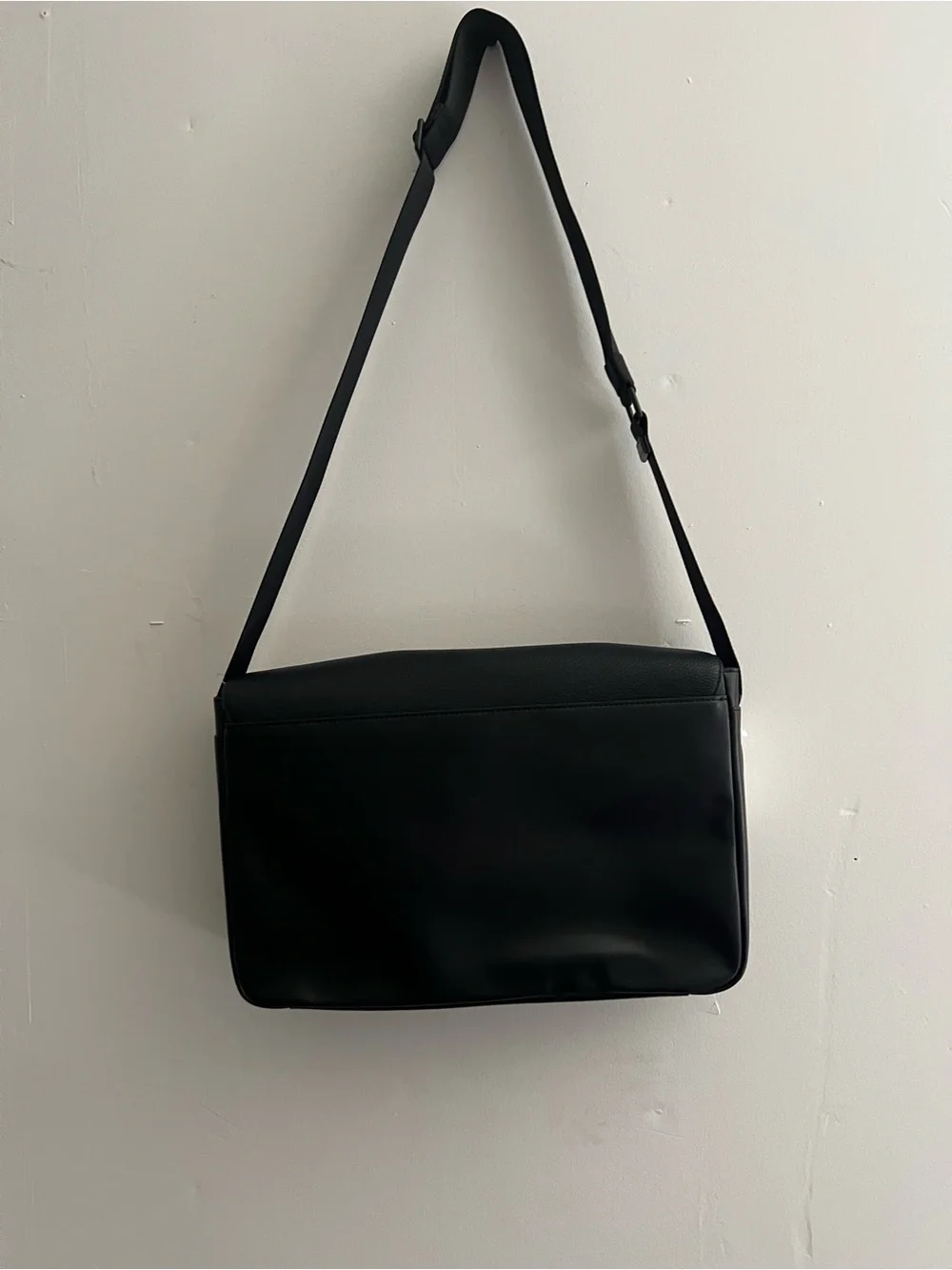 Michael Kors Men’s Black Pebbled Leather Laptop Bag